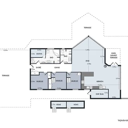Family-Friendly Holiday Home W, Hot Tub And Sauna Holiday home Skals